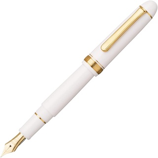 日本 PLATINUM 白金 3776 新色 舍農索城堡 象牙白鋼筆