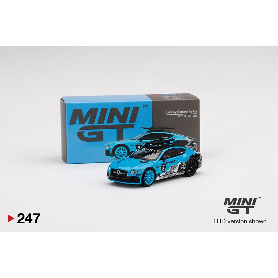 【Celine】mini gt 1/64 tomica 模型 模型車 玩具車 玩具 賓利 bentley gt 247