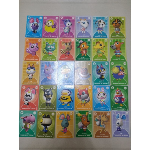 動物之森原版卡片30張合售（4）