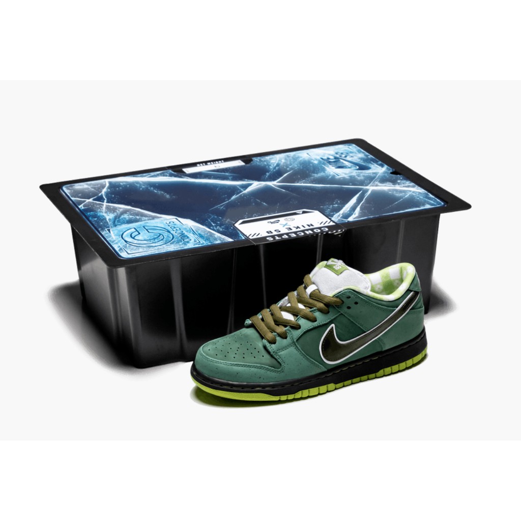 [JonnyBones] Nike SB Dunk Concepts Green Lobster 綠龍蝦 特殊鞋盒 限量