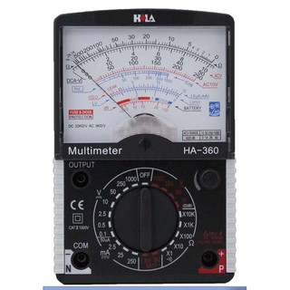 HILA HA-360 指針三用電錶 實用/蜂鳴 超低價、經濟實用型
