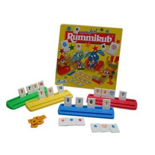 滿千免運<快樂 屋桌遊>拉密數字牌幼兒版 Rummikub My First 附中文說明書桌上遊戲 正版益智遊戲