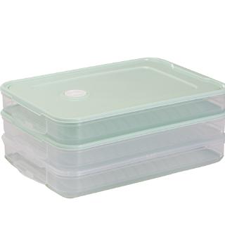 水餃盒 保鮮收納盒 多層托盤 餃子盒 凍餃子家用速凍水餃盒 冰箱雞蛋 混沌盒