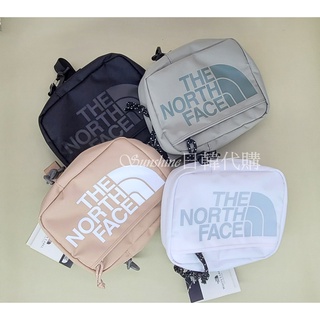 限量現貨 韓國 The north face 北臉 logo 側揹包 斜揹包 白標
