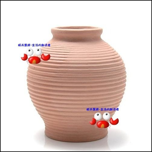 蝦兵蟹將【台灣製】YS-F-1036 陶瓷 花瓶型產卵器【7cm/組】圓甕 造景 飾品 裝飾 擺設 DIY 水族