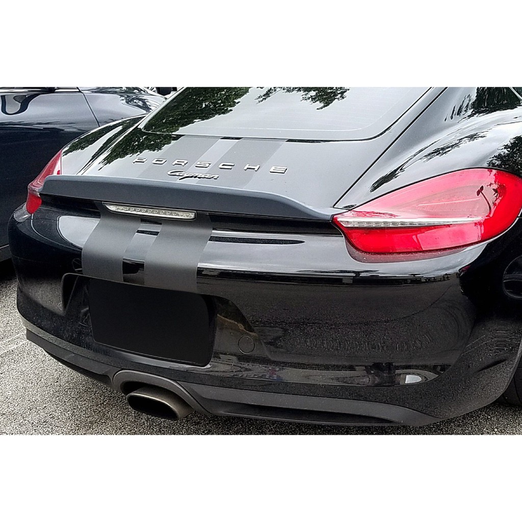 保時捷 PORSCHE 981 Cayman GT4款 ABS 塑膠材質 大鴨尾 鴨尾 尾翼 DUCKSPOILER