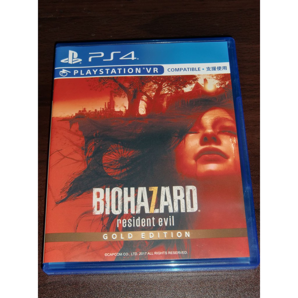 PS4 惡靈古堡7 黃金版 中文版 二手 Biohazard 7 Gold Edition