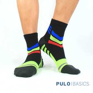 PULO-穿立淨除臭城市光波運動襪| 一般厚度 運動襪 短襪 除臭襪 機能 美式vibe