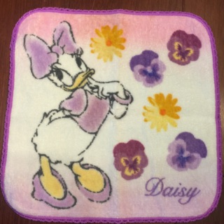 迪士尼系列黛西Daisy/奇妙仙子純棉小方巾