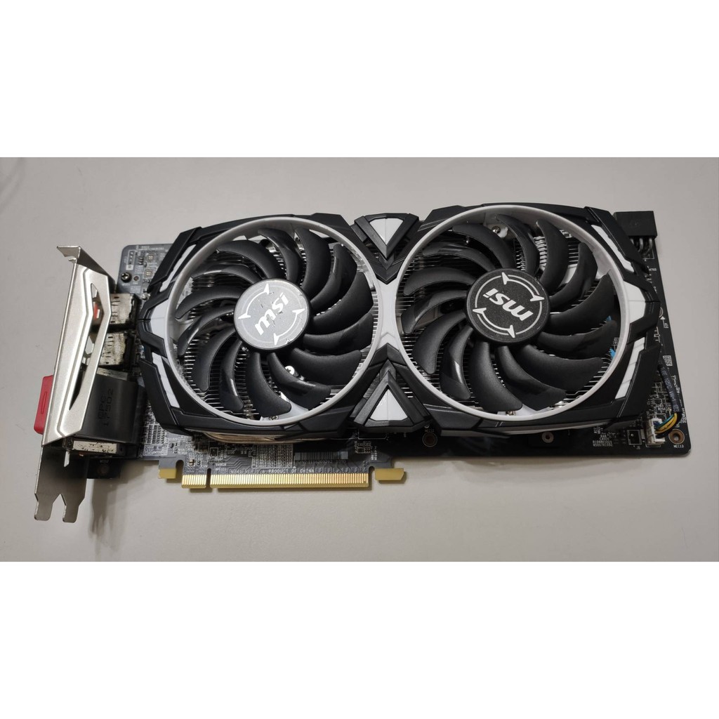 MSI Radeon RX580 ARMOR 8G OC 顯示卡 需接8PIN供電 保內 請詳閱說明