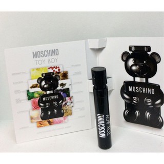 *人人美*MOSCHINO Toy BOY 黑熊 淡香精5ml 小香水/1ml針管