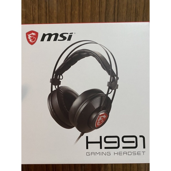微星 MSI 電競耳機 耳麥 H991 GAMING HEADSET