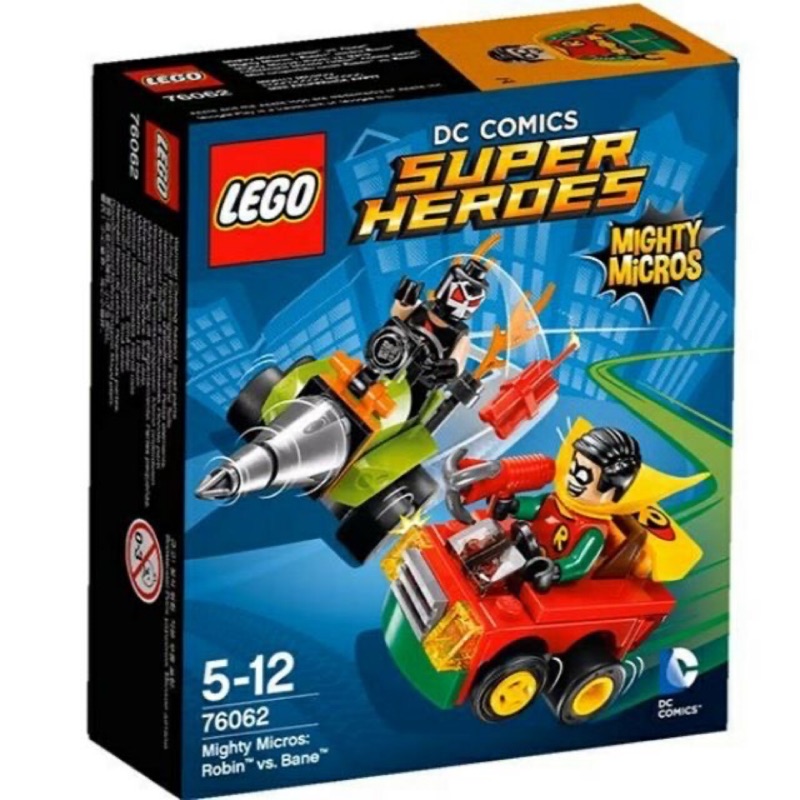 LEGO 樂高 76062 超級英雄 Robin vs. Bane 羅賓 班恩 全新未拆