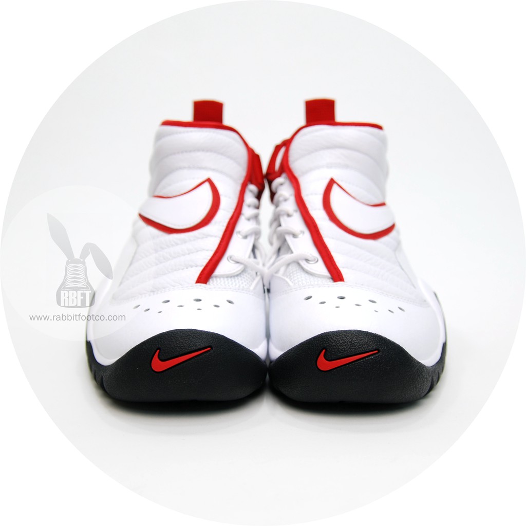 Nike Air Shake Ndestrukt 男鞋小蟲羅德曼側綁白紅(880869-100) | 蝦皮購物