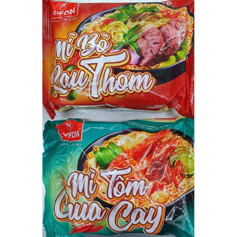 【越南】VIFON 味豐 越南泡麵 牛肉/酸辣蝦 50g
