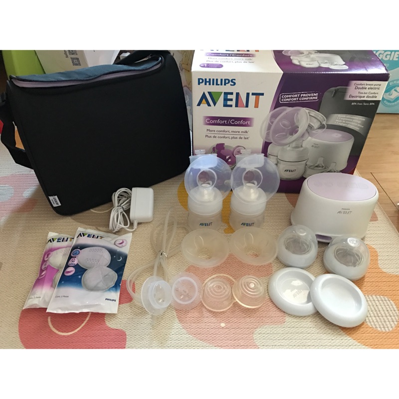 新安怡 飛利浦 AVENT 雙邊電動擠乳器 (僅使用不到五次)