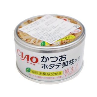 CIAO 旨定罐84號(鰹魚+干貝) 85g【Donki日本唐吉訶德】