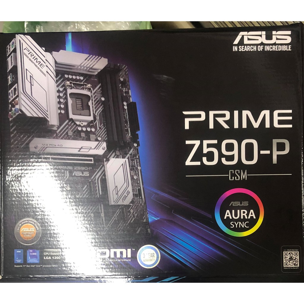 【現貨】i7-11700 + ASUS PRIME Z590-P CPU+主板半套組合 可單買