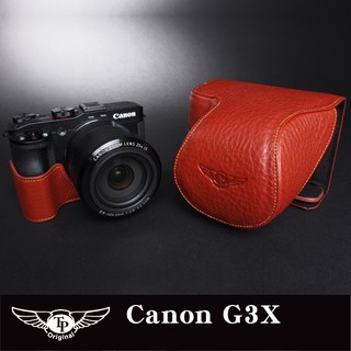 【TP original】相機皮套 快拆電池 Canon G3X 專用