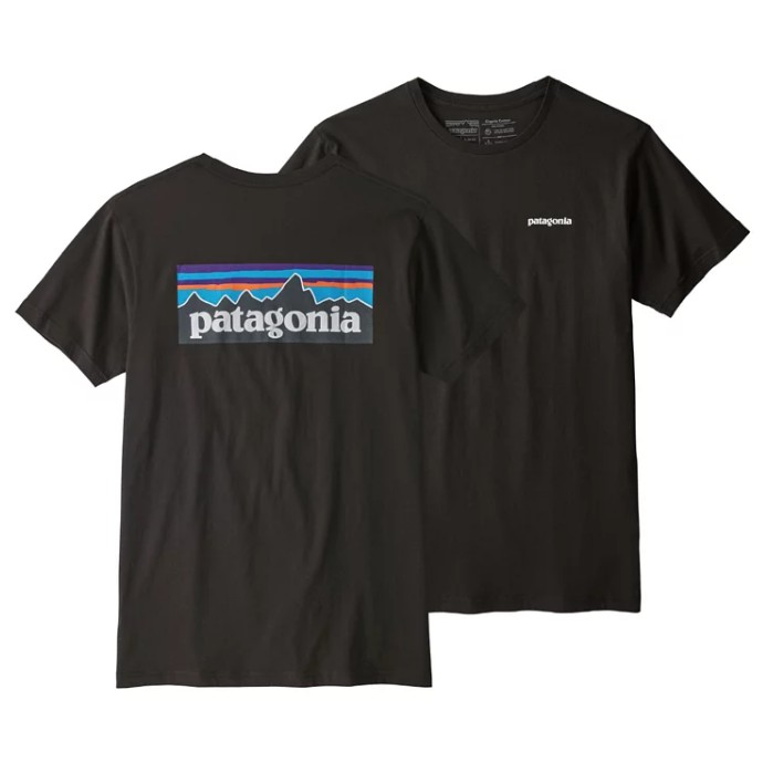 【MKShop】PATAGONIA P-6 LOGO COTTON TEE 山景圖 短T