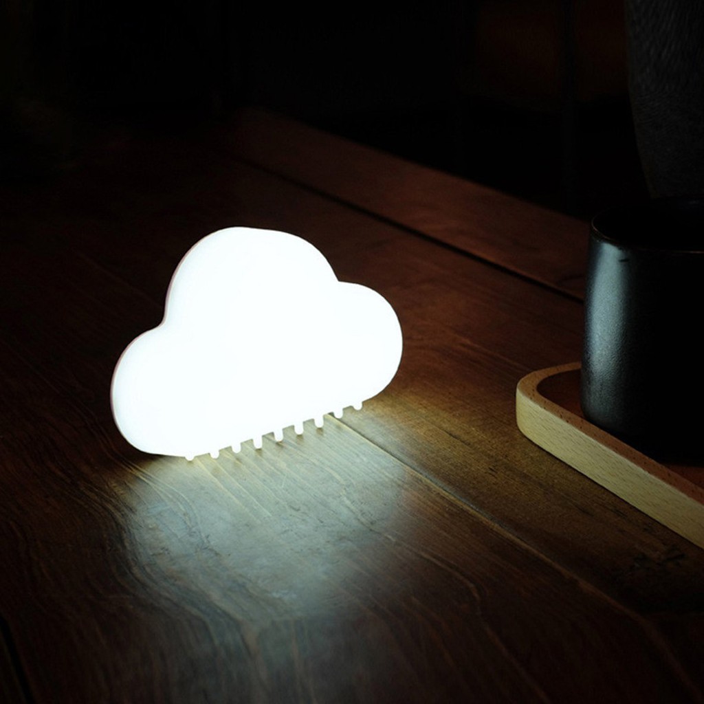 雲朵小夜燈 USB充電款 雲朵造型 LED  自動感應 自動開關 省電LED CS家裝燈具