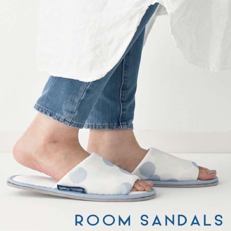 「全新」ROOM SANDALS 日本製接觸涼感室內拖鞋 23-24.5公分