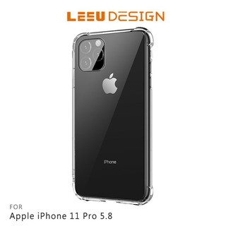 LEEU DESIGN Apple iPhone 11 Pro 5.8 傲熊冰封 氣囊鋼化玻璃殼