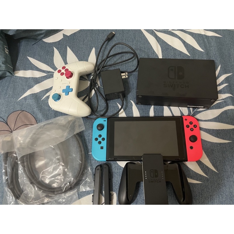 Nintendo Switch 藍紅主機 電力加強版 Switch