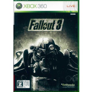 (現貨全新) XBOX360 異塵餘生 3 日文版 Fallout 3 (支援XBOX ONE)