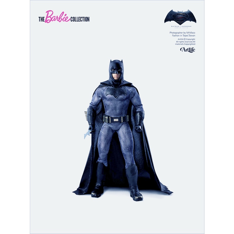 Artlife ㊁ MATTEL BARBIE DC BATMAN V SUPERMAN 經典 收藏 芭比 蝙蝠俠