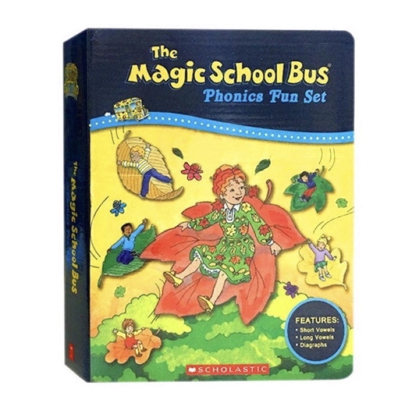 經典魔法校車 12本+CD（含運）The Magic School Bus Phonics Fun Set