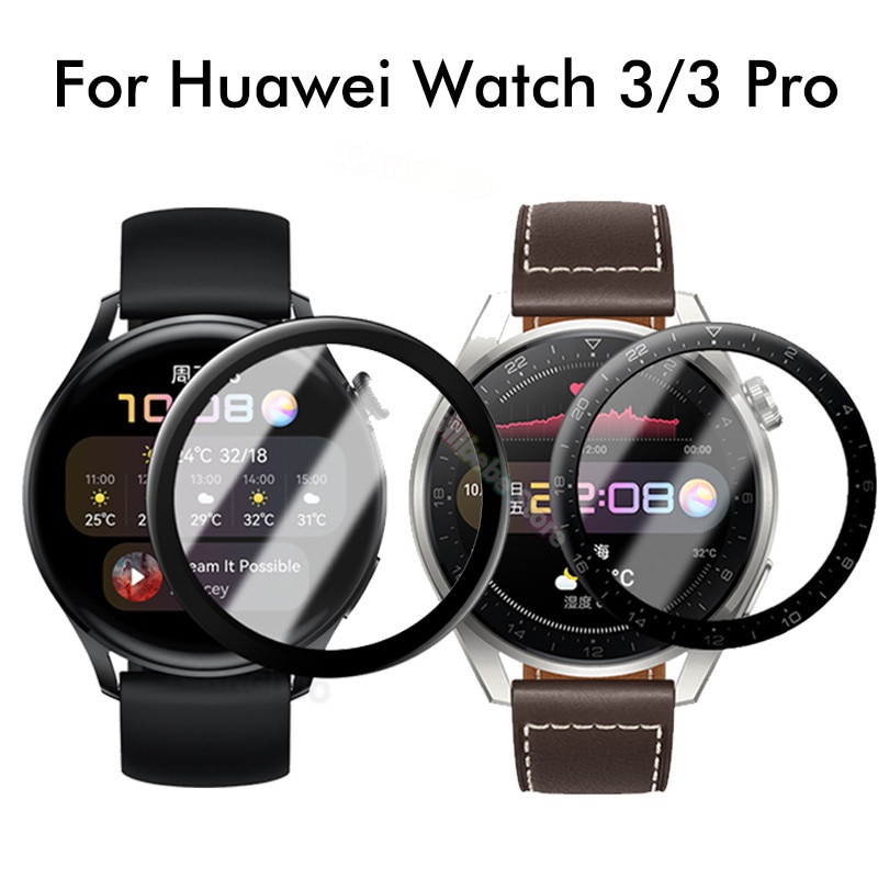 華為手錶 3 Pro 手錶 FilmScreen Protector 非玻璃適用於華為手錶 3pro 智能手錶配件適用於