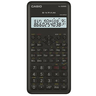 【CASIO】FX-350MS-2 標準工程型 計算機正版宏崑公司貨-超商加購