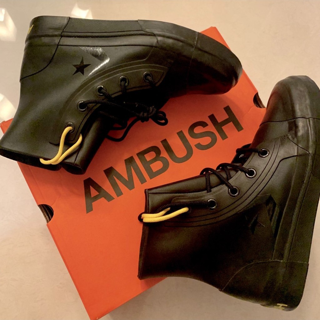 Ambush x Converse Por Leather 黑武士聯名男女同款167278C | 蝦皮購物