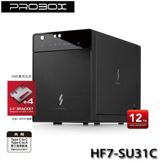 【3CTOWN】含稅 Probox HF7-SU31C 四層式 3.5/2.5吋 儲存SATA硬碟外接盒