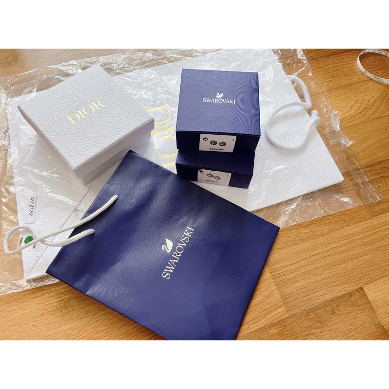 Dior Swarovski 紙盒紙袋