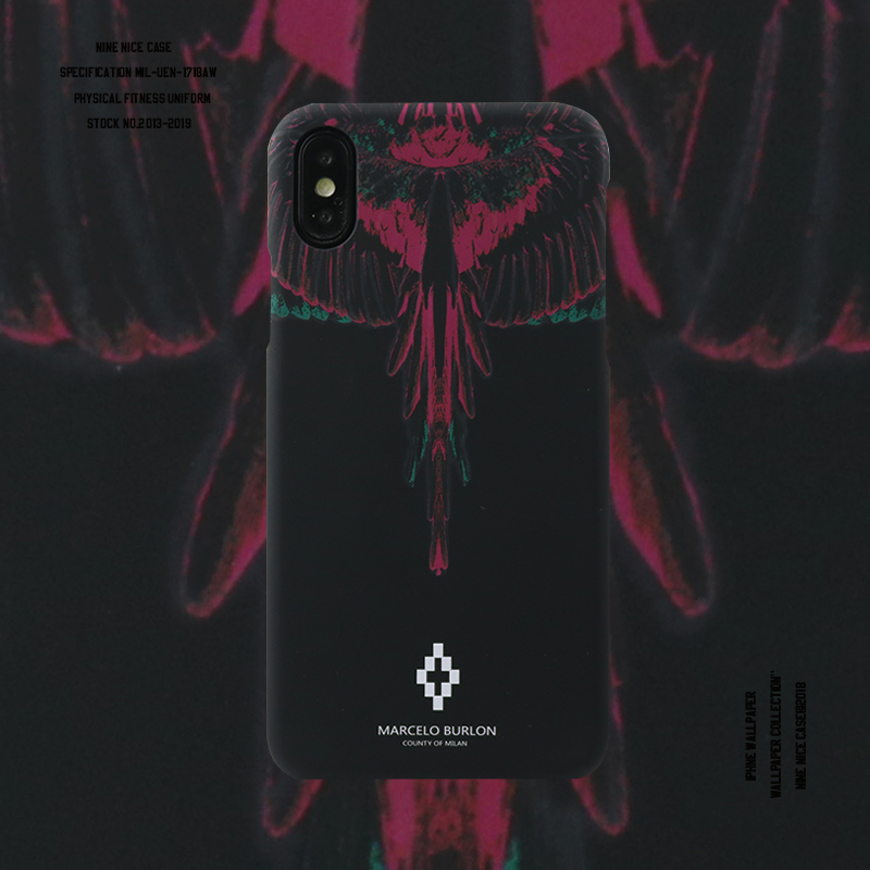 暗黑紅羽毛iphone保護殼手機保護殼適用於iphone全系列蘋果12手機殼適用iphone11 X 蝦皮購物
