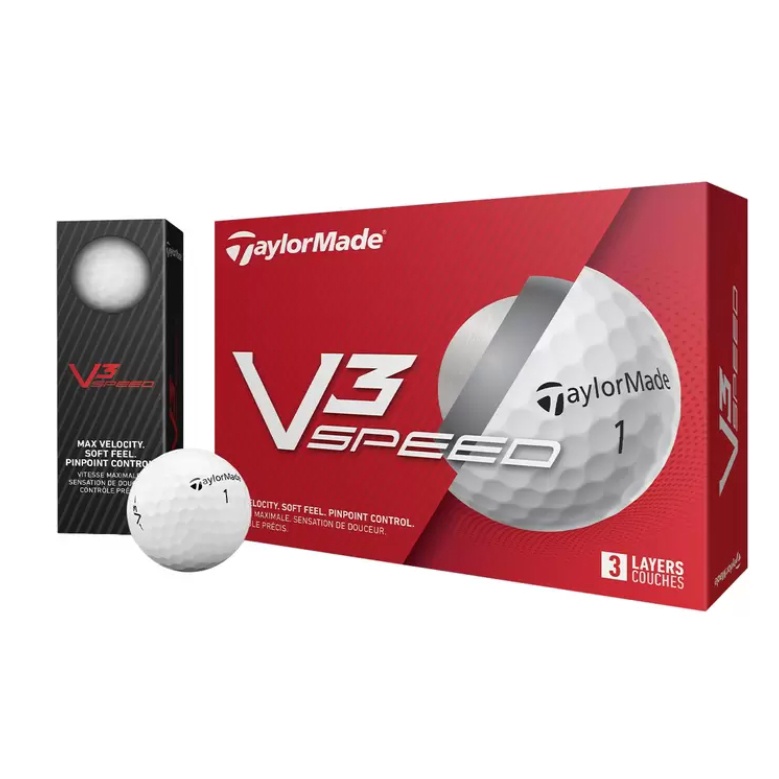 TAYLORMADE 三層高爾夫球 1入 -零售 (門市同步銷售，請先聊聊詢問庫存，謝謝)