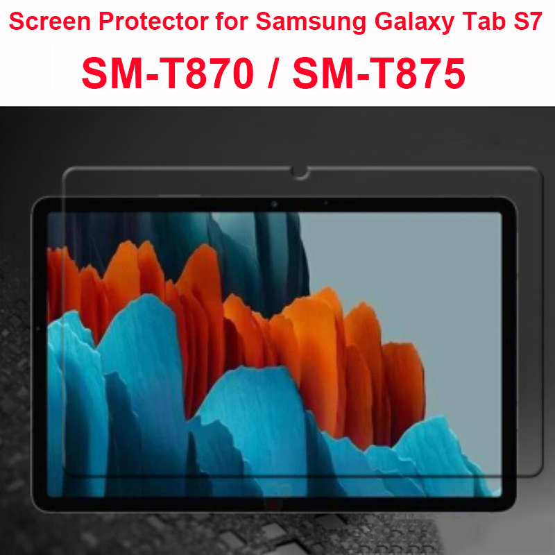 鋼化玻璃熒幕保護貼適用於三星平板 Galaxy Tab S7 SM-T870 SM-T875 屏幕貼膜 保護膜