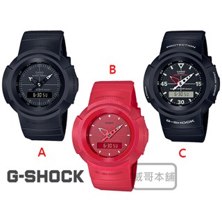 【威哥本舖】Casio台灣原廠公司貨 G-Shock AW-500系列 經典復刻雙顯錶 AW-500BB AW-500E