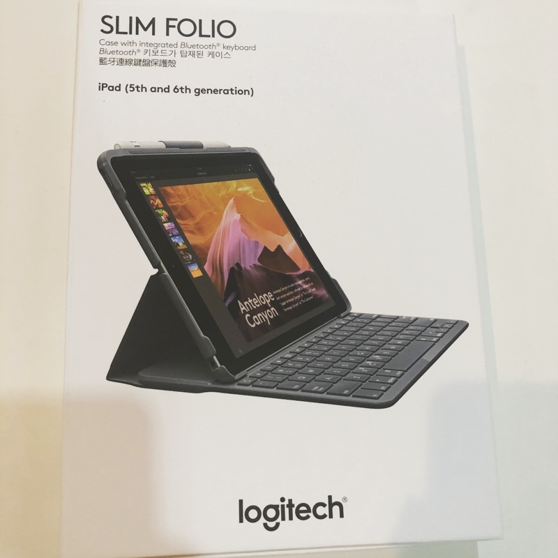 &lt;二手&gt;羅技 Logitech SLIM FOLIO iPad 鍵盤保護殼（含運）