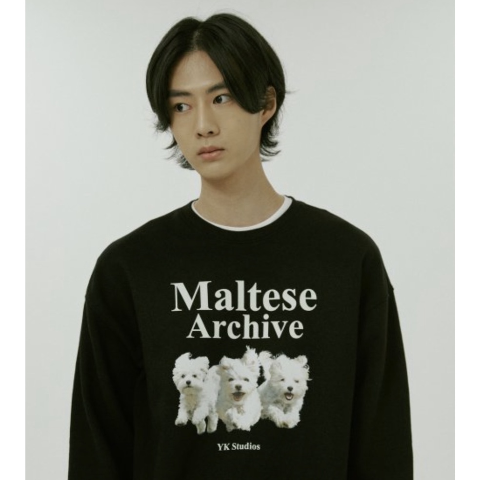 特價 WAIKEI 馬爾濟斯 Maltese archive sweatshirts 大學t 韓國代購