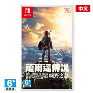 Nintendo 任天堂 Switch 薩爾達傳說 曠野之息 中文版 台灣公司貨