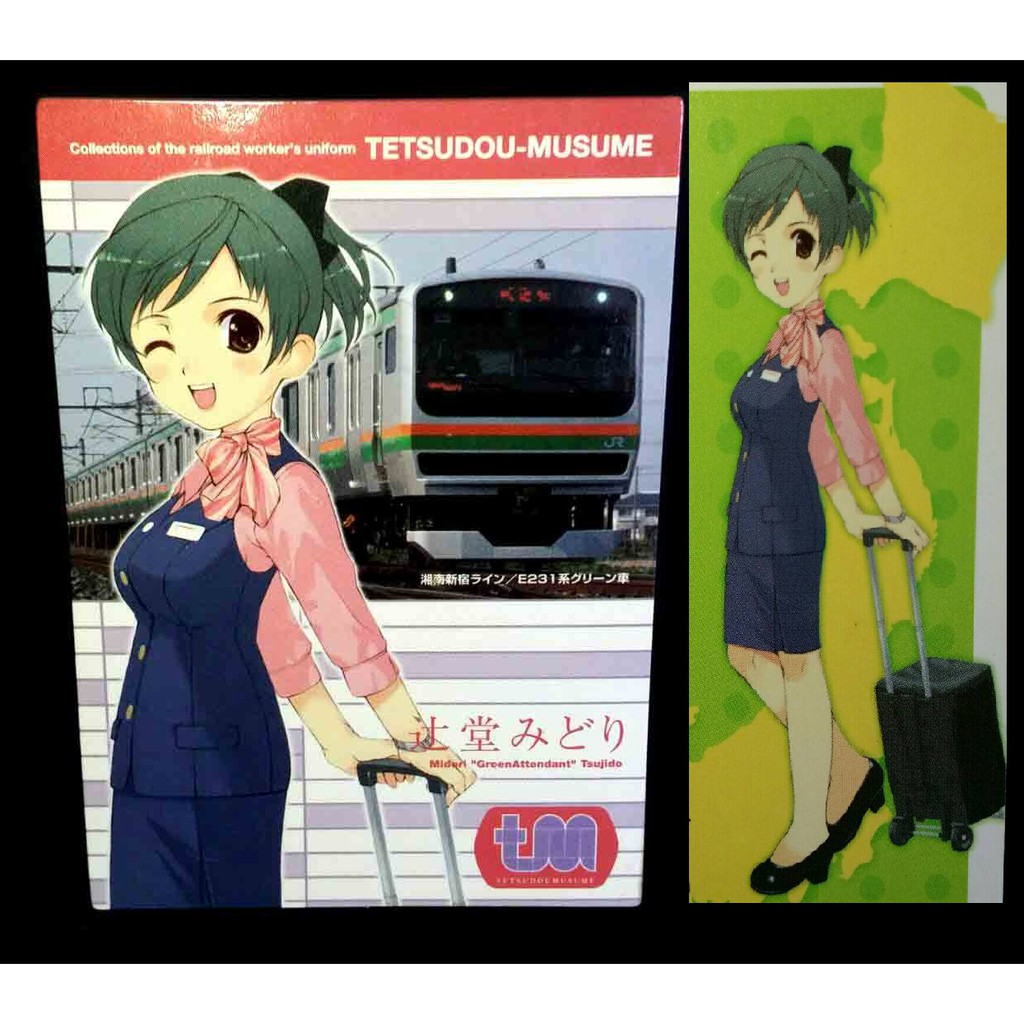 A 53 鐵道娘tetsudou Musume 辻堂綠湘南新宿線富貴玩具店 蝦皮購物