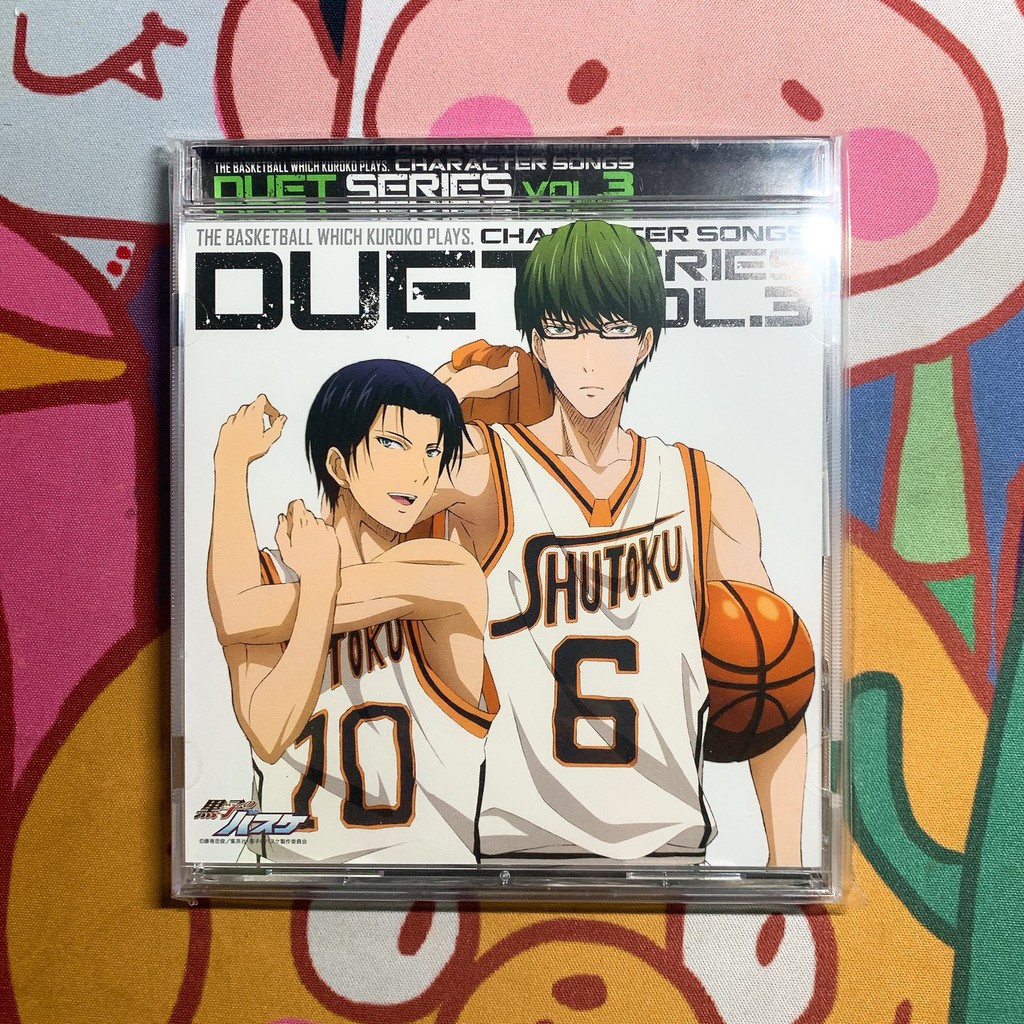 全新未拆封-黑子的籃球CD-DUET SERIES Vol.3 CV.小野大輔、鈴木達央
