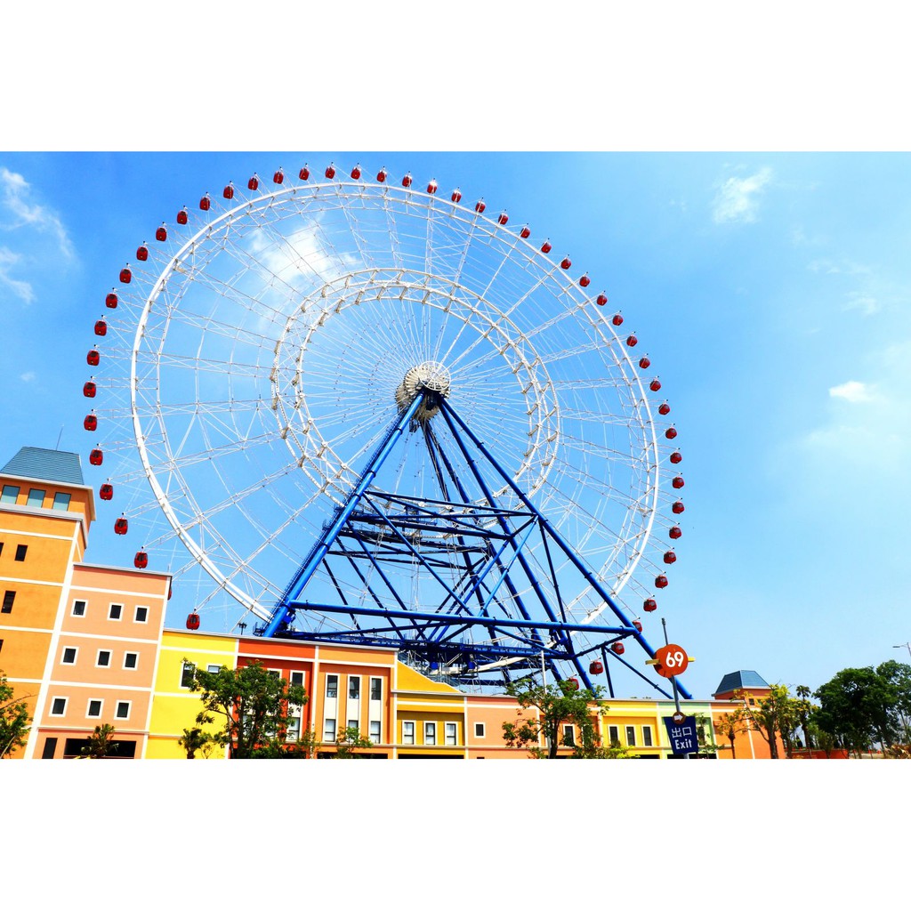 可雅【麗寶樂園-天空之夢摩天輪搭乘券】優惠票(板橋or新莊or中壢可)