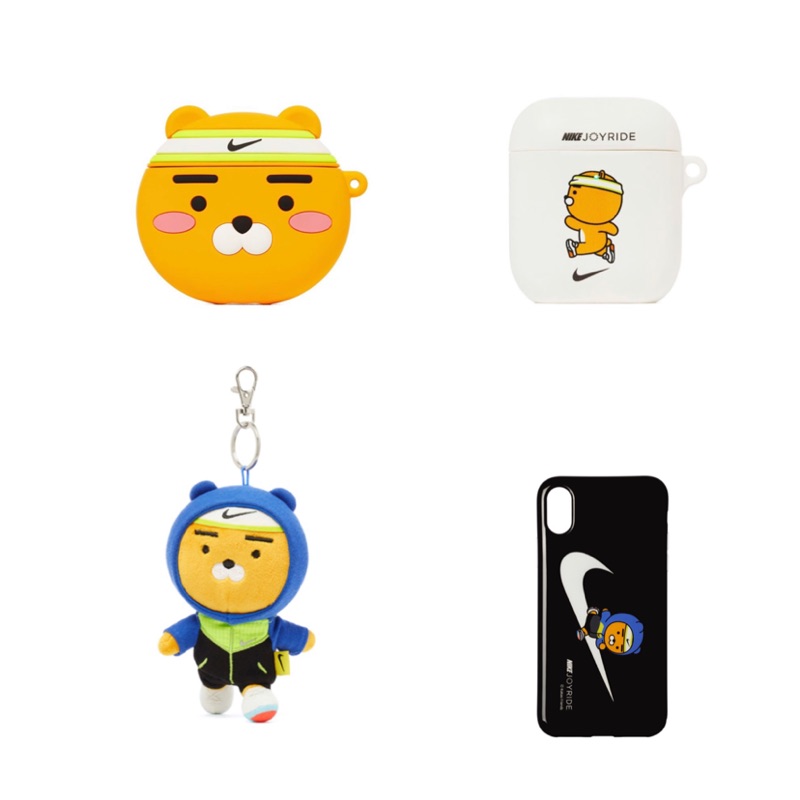 現貨 Kakao Friends X Nike Joyride AirPods case 耳機保護套 手機殼 吊飾 萊恩