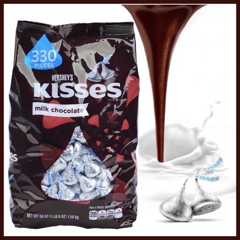 【我超便宜‼️】🔥HERSHEY'S 水滴巧克力✨單顆 美國KISSES 好時水滴巧克力 巧克力 水滴