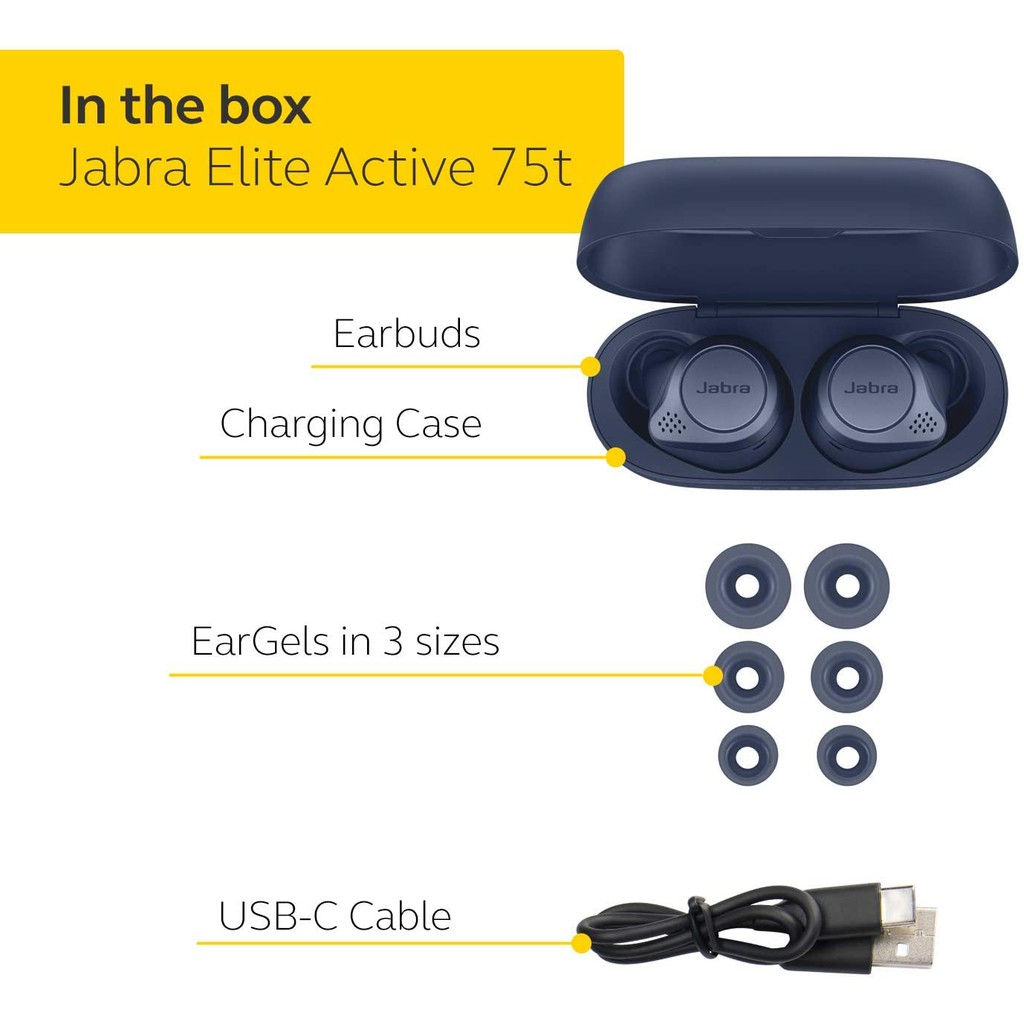 jabra elite active 75t box