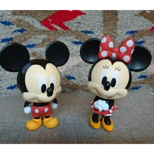 全新 日版 Bandai Disney 迪士尼 插腰米奇 Mickey 握手米妮 Minnie 環保扭蛋 轉蛋